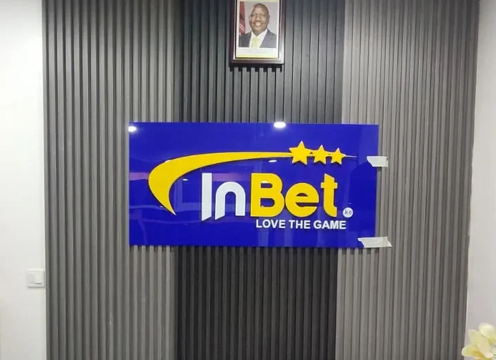Branded office glass installation