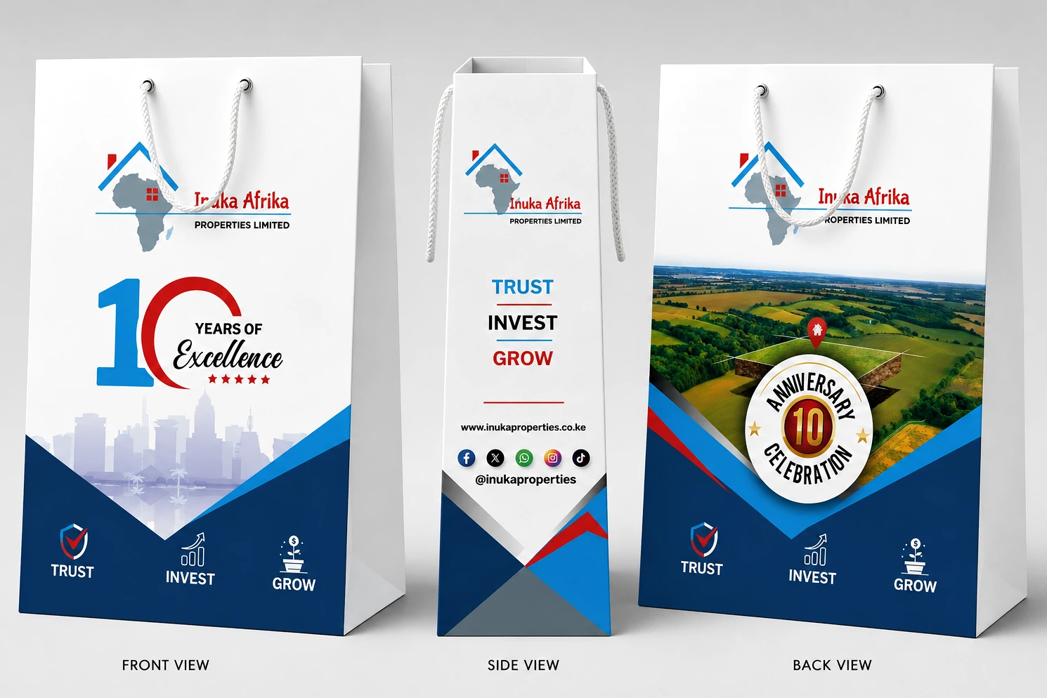 Branded bags and travel gifts