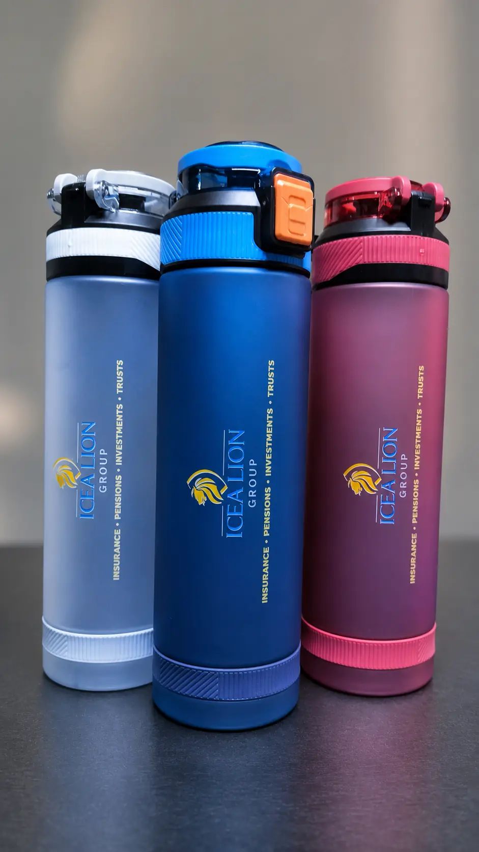 UV printed branded bottles