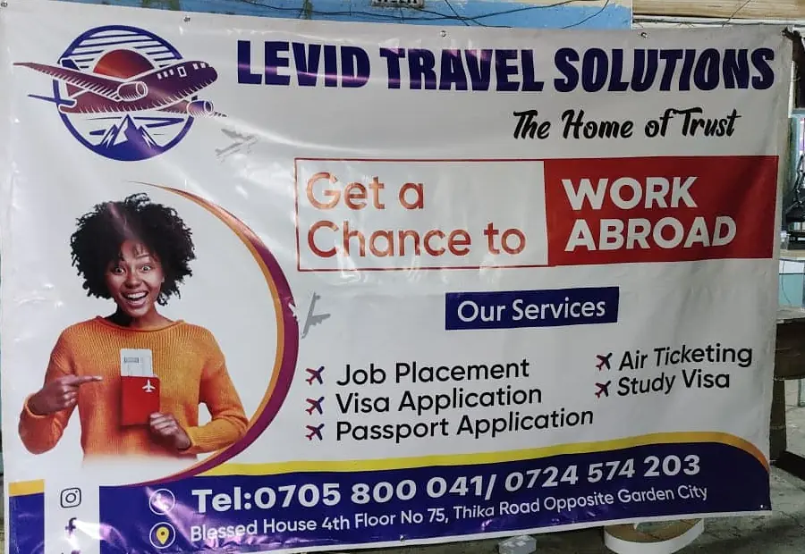 Promotional banner printing Nairobi Kenya