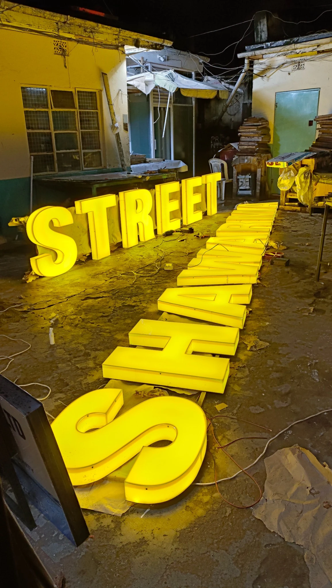 Illuminated 3D signage project