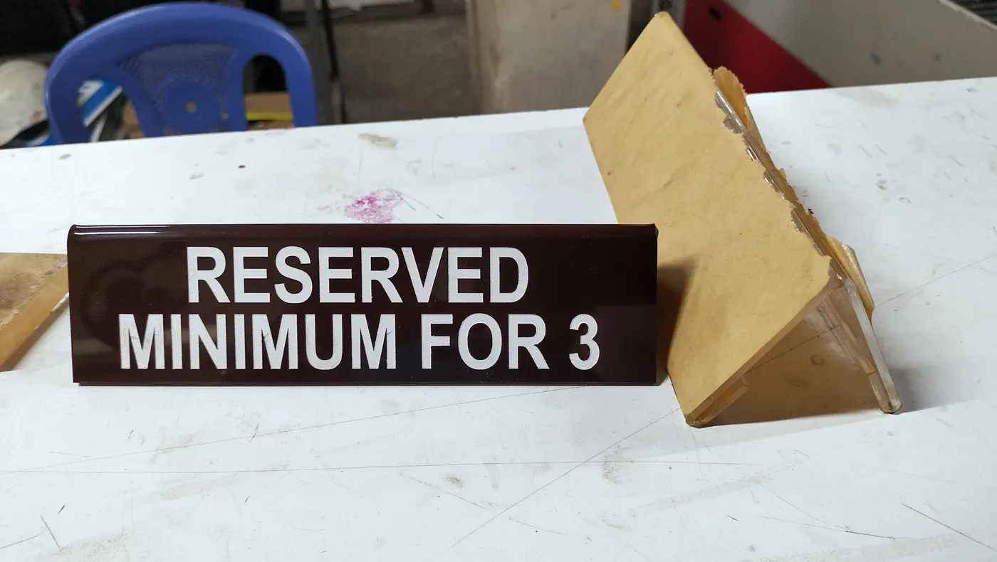 Custom material cutting and engraving