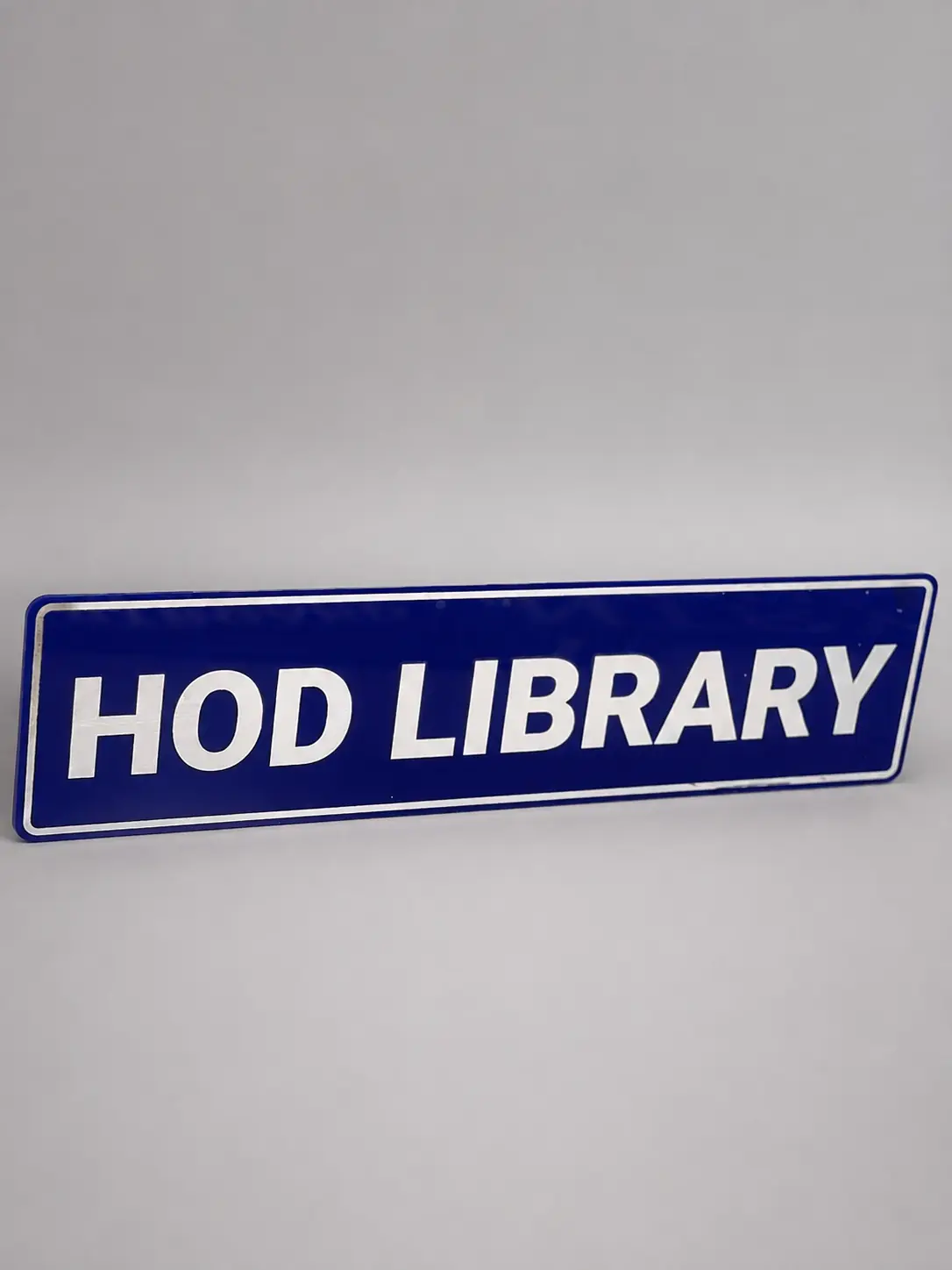 School wayfinding and library signage in Nairobi